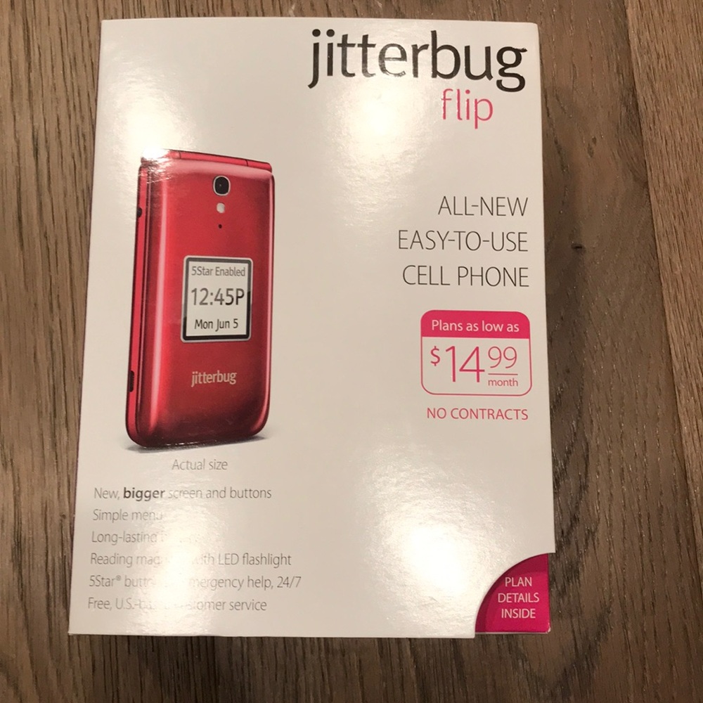 Jitterbug Flip Phone